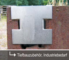 Tiefbauzubehör, Industriebedarf, Dienstleistungen